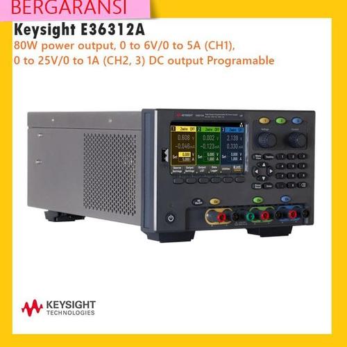 Jual Keysight E36312A Bench Power Supply Dc Programmable 3 Output