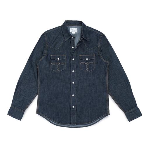 Jual Kemeja Pria RRL Western Denim 
