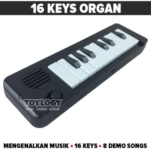 Foto Produk Mainan Edukasi Edukatif Musik Anak Organ Keyboard Piano Demo Songs dari Toylogy