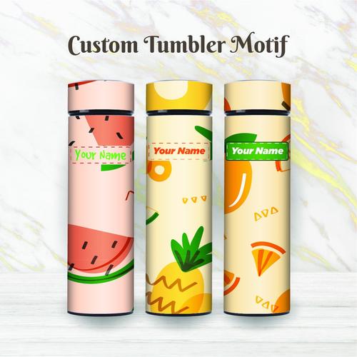Foto Produk Tumbler Custom Termos Life Free Design Motif - SAKURA TAMPLATE C - C-06 dari TWIN DIGITAL
