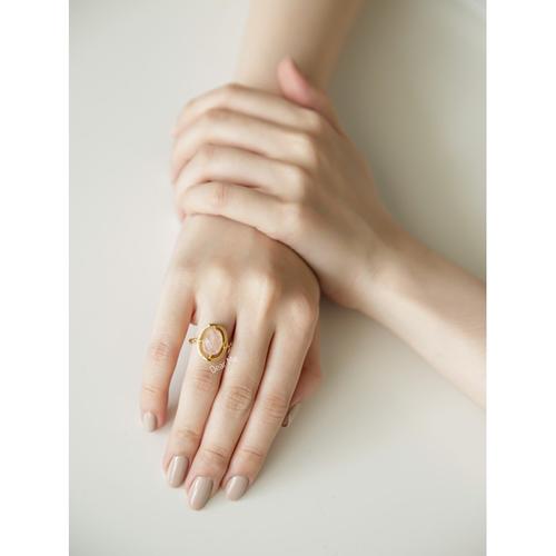 Foto Produk Dear Me - Zilka Ring (925 Sterling Silver 18K Gold Plating) Cincin dari Dear Me Jewelry