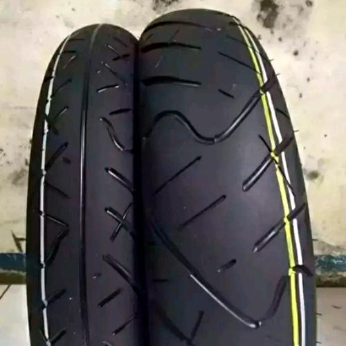 Foto Produk Sepasang ban vixion ninja cbr dll ukuran 120/70 100/80 -17 merek irc dari Tukang Dagang.