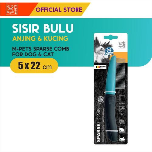 Foto Produk M-PETS SPARSE COMB / SISIR BULU ANJING KUCING HEWAN dari Olego Official Store