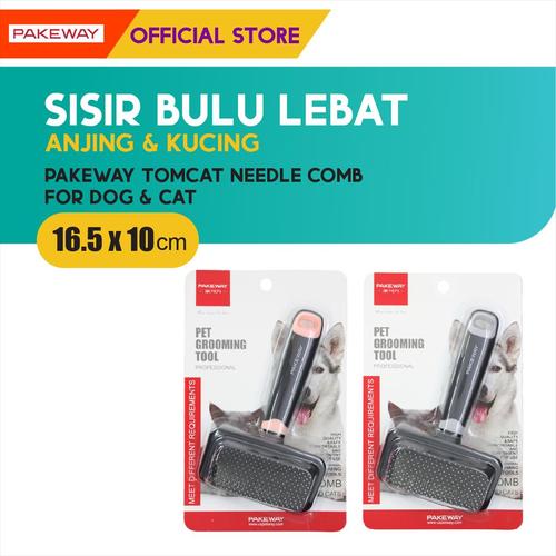 Foto Produk Pakeway Tomcat Needle Comb / Sisir Bulu Anjing Kucing Hewan dari Olego Official Store