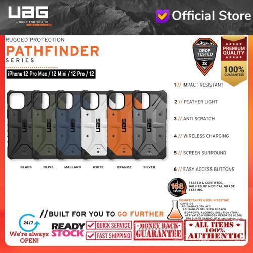 Foto Produk Case iPhone 12 Pro Max / Pro / 12 Mini Urban Armor Gear UAG PATHFINDER - iPhone 12Pro/12, 0range dari UAG OFFICIAL INDONESIA