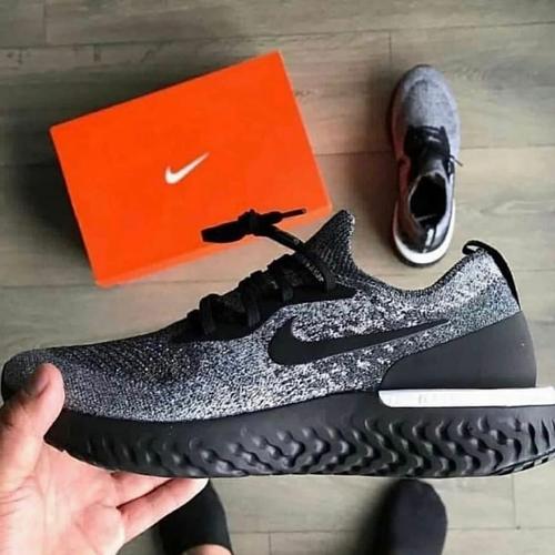 Jual Nike Epic React Flyknit Oreo Black 