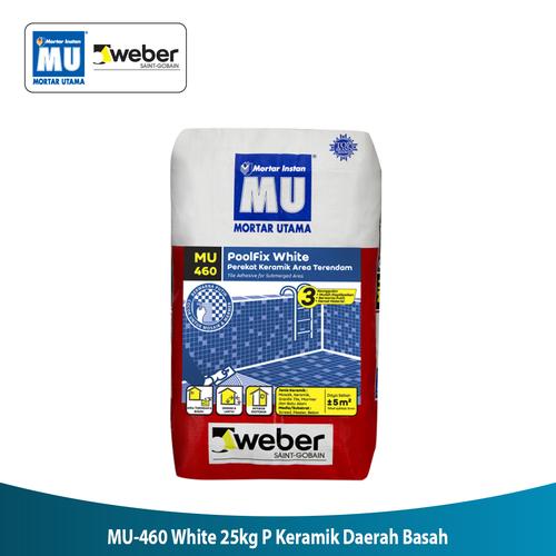 Foto Produk Mortar MU 460 White 25 KG Perekat Keramik Daerah Basah dari Mitra10 Official