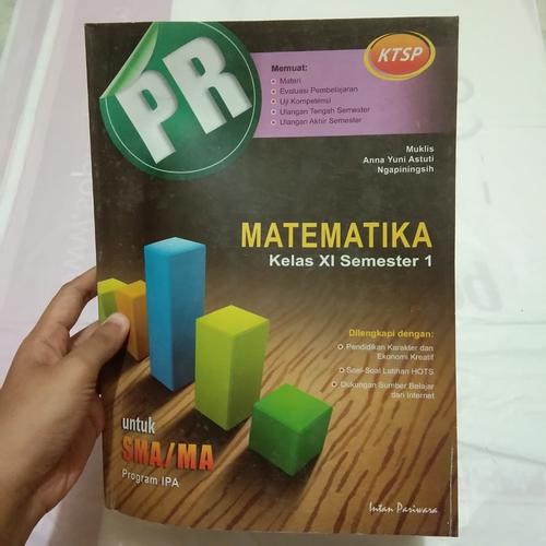 Jual Buku Pr Matematika Kelas Xi Semester 1 2 Kota Tangerang Nachan S Bookstore Tokopedia