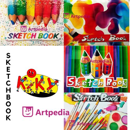 Jual Kiky SketchBook A5 / Sketch Book A5 / Buku Gambar Sketsa A5 Terlaris Kab. Bandung