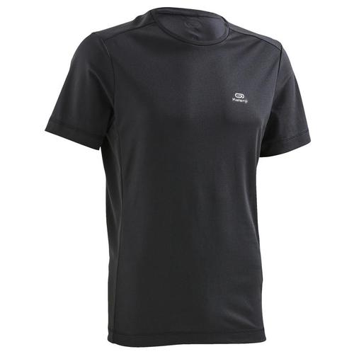 Foto Produk Kalenji Kaos Lari Rundry Pria Hitam Decathlon - S dari Decathlon Indonesia