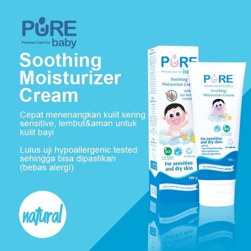 pure soothing moisturizer cream