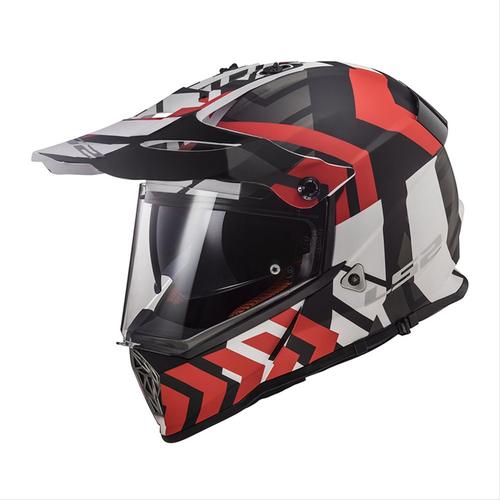 Jual LS2 MX436 Pioneer Xtreme Matt Black Red Size XXL - Jakarta Barat -  bunga citr4 | Tokopedia