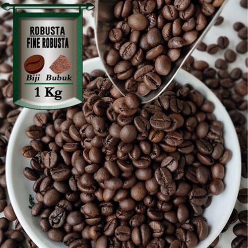 Foto Produk Fine Robusta Gayo Aceh 1 Kg - Bubuk Halus, Blank Label dari Azacoffee