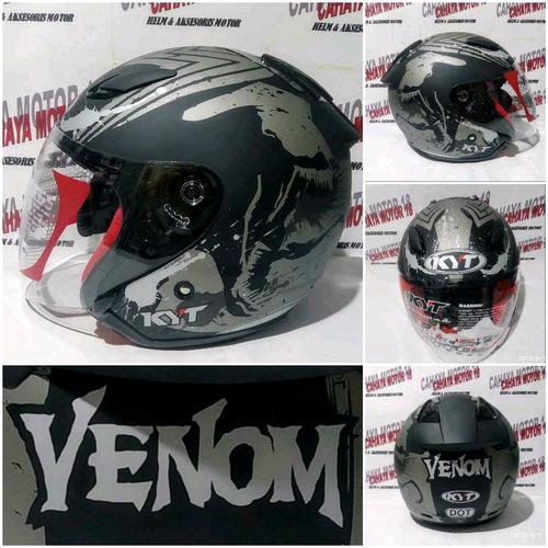 Jual helm kyt dj maru motif venom 