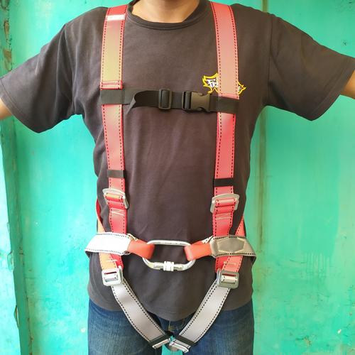 Foto Produk Body Harness Climbing Rescue Safety Flyingfox Outbond Work at Height dari radzatama outdoor sport