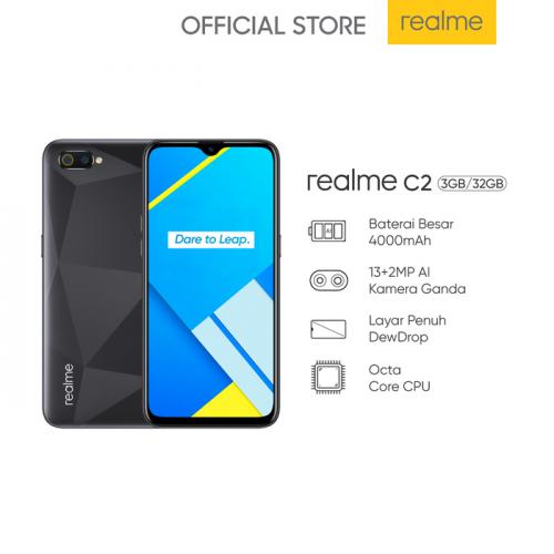 Jual Realme C2 Ram 3 Rom 32 Gb Garansi Resmi 1 Tahun Merah Jakarta Pusat Kokistore123 Tokopedia
