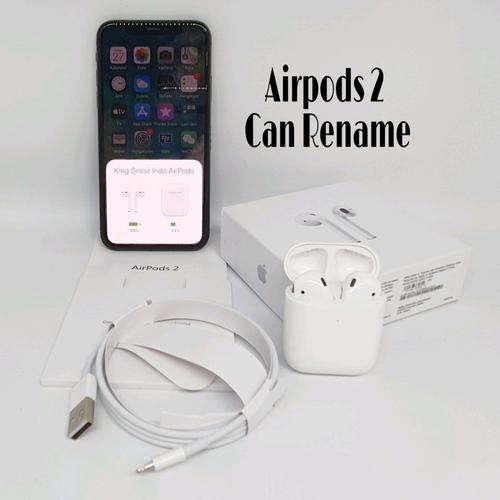 Jual Headset Bluetooth Airpods 2 With Charging Case Wireless Airpods 2 A -  Kota Tangerang - krisdianastore2020 | Tokopedia