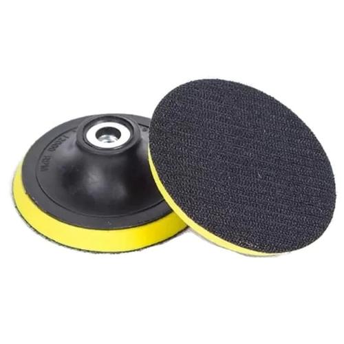 Foto Produk Gtek Velcro Pad 4 Inch / Tatakan Amplas Bulat Velcro Gerinda Poles dari Gtek Tool