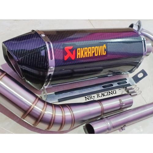 Gambar Knalpot Racing ADV 150 ADV150 ADV Fullset Akrapovic Evo Layang dari Naifa Knalpot Kab. Purbalingga Tokopedia
