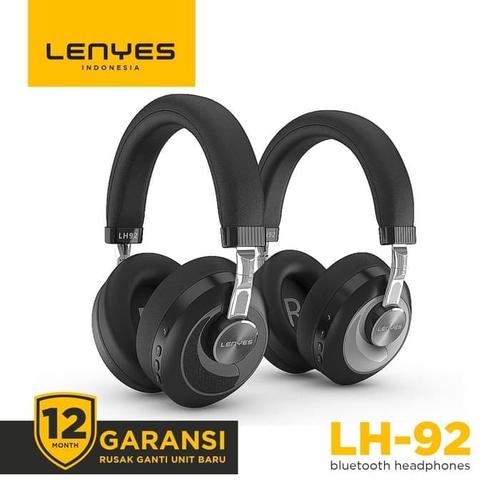Jual LENYES LH92 PRO BLUETOOTH STEREO HIFI HEAVY BASS HEADPHONE ...