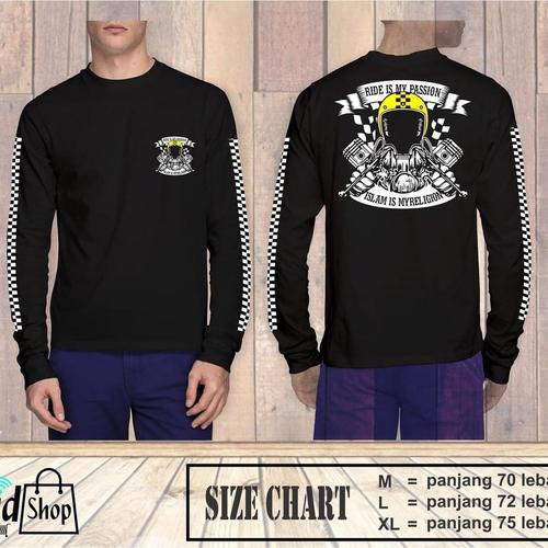 Foto Produk Kaos Dakwah Islam Tauhid Ride To Jannah / Kaos Muslim Dakwah - Hitam, L dari holid fashion