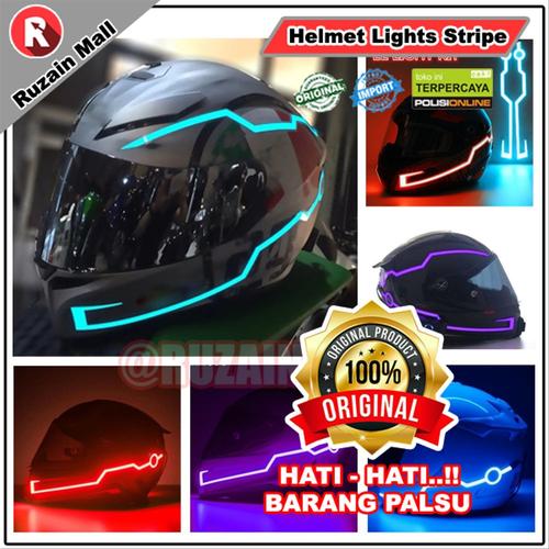 Jual Motorcycle Helmet Light Strip atau 