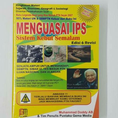 Foto Produk ORIGINAL - SISTEM KEBUT SEMALAM IPS-SKS IPS MENGUASAI IPS dari toko buku agus solo