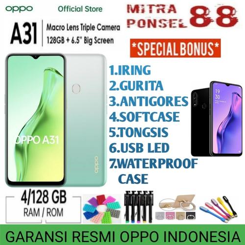 Foto Produk OPPO A31 RAM 4/128 GARANSI RESMI OPPO INDONESIA - Hitam dari Mitra Ponsel 88
