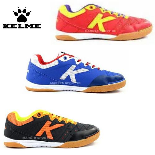 Foto Produk Sepatu Futsal Kelme Feline Evo Red Yellow / Blue dari mareta.corp