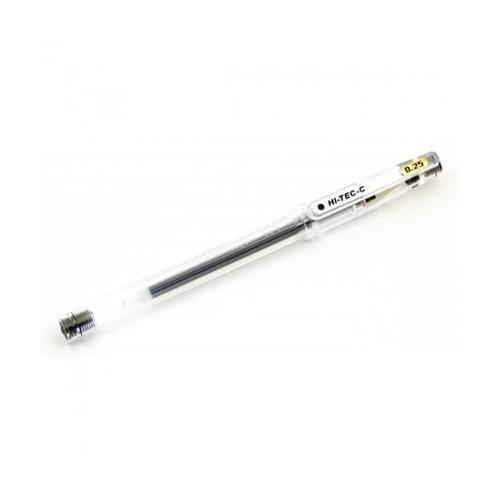 Jual Pilot Pulpen Gel Pen Hi Tec 0.25mm Black Ballpoint Hi Tech Hitam