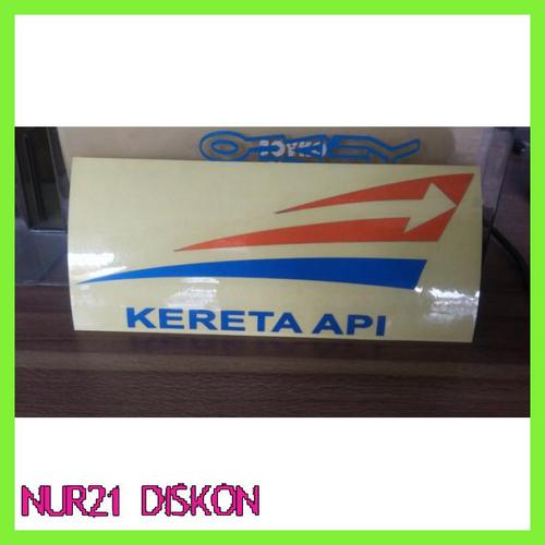 Jual Terbaru Stiker Logo Kereta Api Cutting Kereta Api Jakarta Pusat Nur21 Diskon Tokopedia