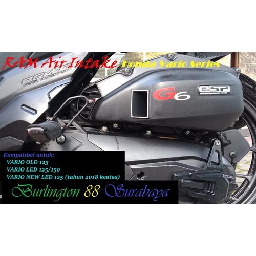 Jual Air intake ram air filter box filter udara honda vario 150 vario