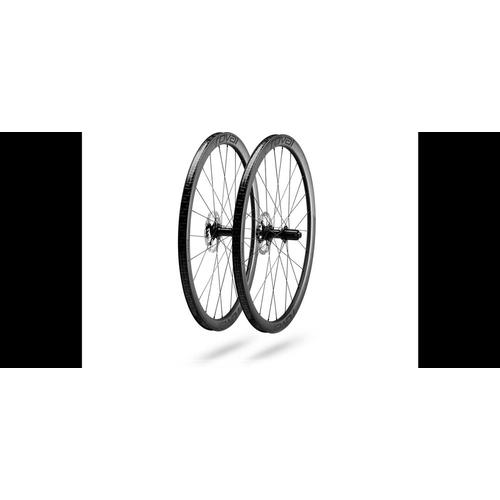 C 38 DISC WHEELSET SATIN CARBON BLK 
