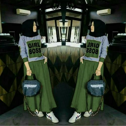 Foto Produk Setelan Rok GirlBoss Babyterry dari HER'Z SHOP