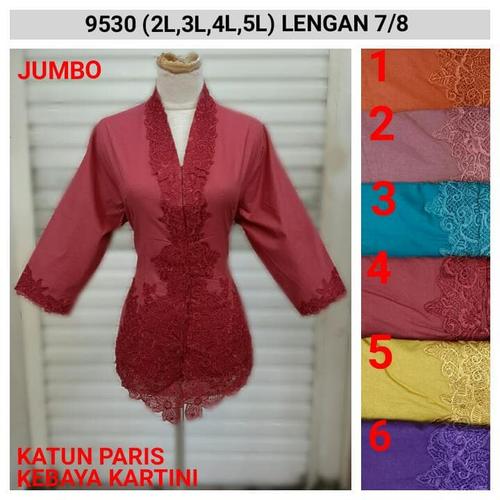 Foto Produk Kebaya Bordir Kartini Size Jumbo Kode 8946 dari Indah Kebaya Jkt