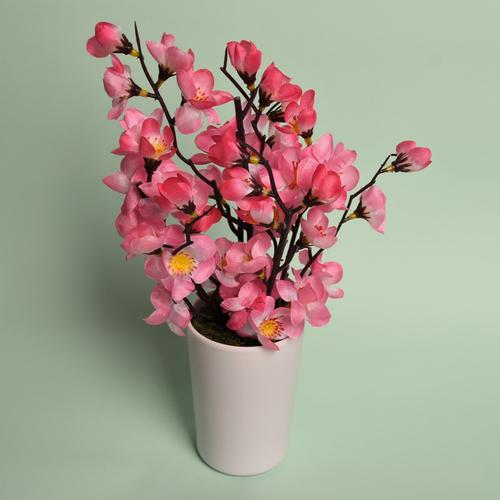 Foto Produk Bunga Sakura Jepang Artificial / Plastik / Palsu Dekorasi Rumah Cantik - Merah Muda dari JOYO SEJAHTERA JEWELLERY