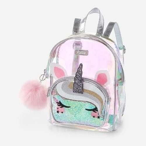 holographic mini backpack
