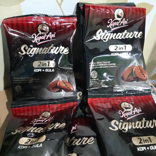 Foto Produk kopi kapal api signature 2 in 1 1 renteng dari pentagon digital shop