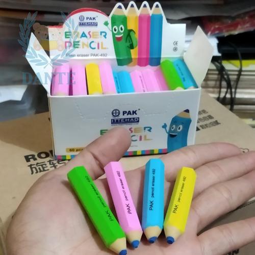 Foto Produk Penghapus Pensil Lucu Bentuk Pensil PAK-492 - Satuan dari Dante