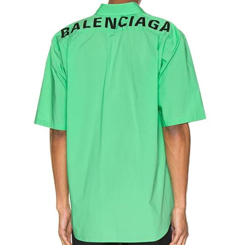 Balenciaga Short Sleeve Shirt - Green 