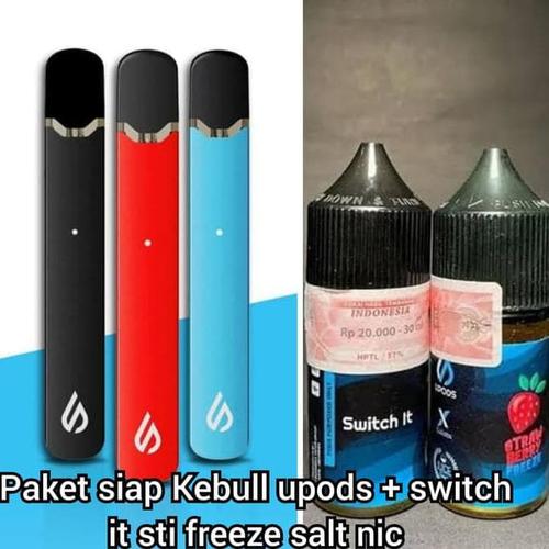 Foto Produk Promo Paket Ngebull Upods V2 Series Liquid Switch It Strawberry Freeze dari gembul _bagaskoro