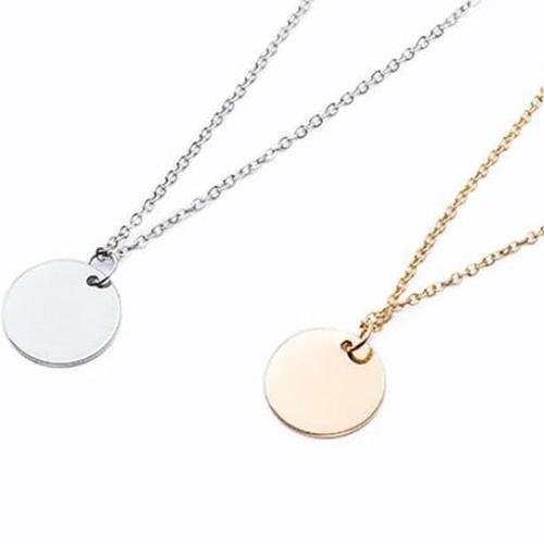 Jual kalung simpel bulat small round 