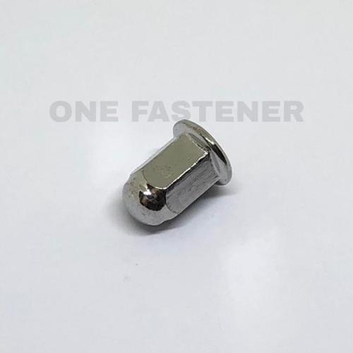 Foto Produk mt0121 MUR Topi m6 FCN FLANGE CHROME Baut 10 dari ONE_FASTENER