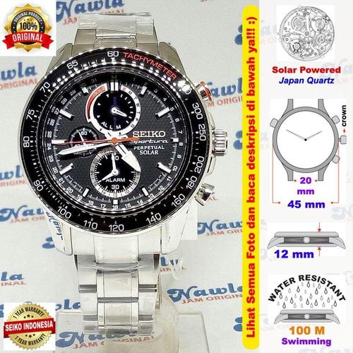 Jual Seiko Sportura SSC357P1 Solar Perpetual Chronograph - Jam Pria SSC357  - Kota Surabaya - iyast | Tokopedia