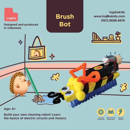 Foto Produk Mainan Edukasi Anak - Brushbot dari LogikaKids