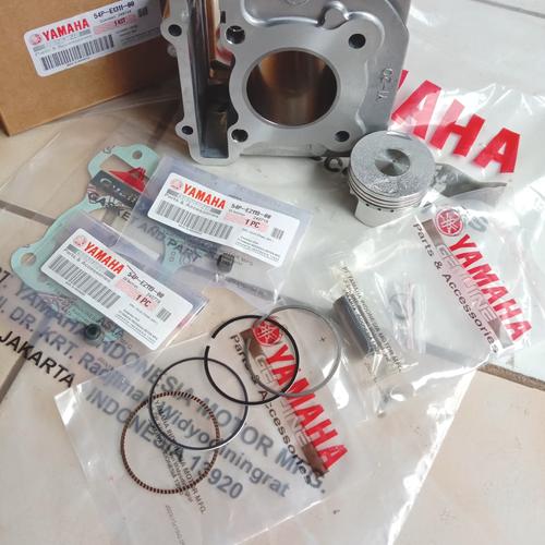 Foto Produk Blok Seher komplit isi piston kit mio j/soul gt/xride/fino fi 54p ori dari Nafis motor separts