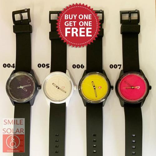 Jual Hanya Beli 1 Pcs Tidak Ada Free Jam Tangan Original Q Q Smile Solar Jakarta Pusat Smile Solar Tokopedia