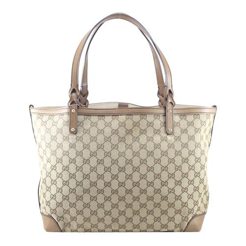 Gambar Gucci Totebag GG Canvas in Brown I9556C dari SECOND CHANCE Jakarta Pusat Tokopedia