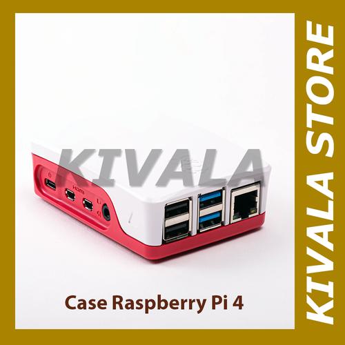 Jual Raspberry Pi 4 Official Case Casing Red White Merah Putih - Kota ...