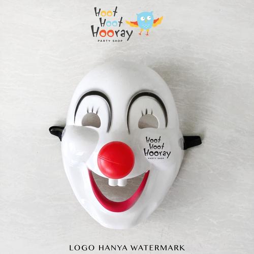 Foto Produk Topeng Badut Hidung Merah/ Clown Mask /Topeng Halloween /Topeng Joker dari Hoot Hoot Hooray
